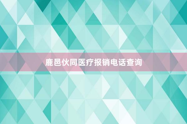 鹿邑伙同医疗报销电话查询